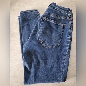 Women's Madewell Curvy Roadtripper Skinny Jeans Size 26 Petite
